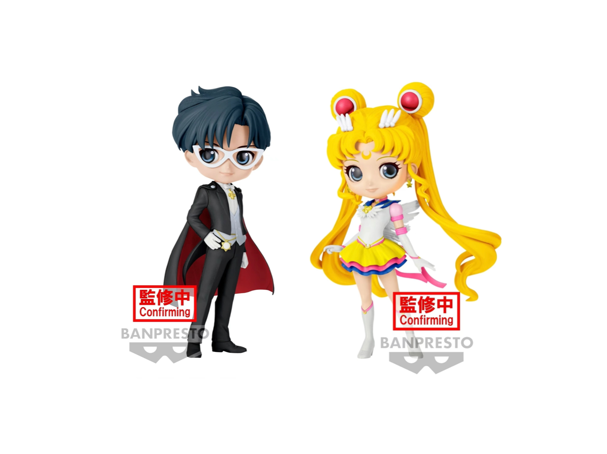 Bandai Qposket Eternal Sailor Moon & Tuxedo Mask