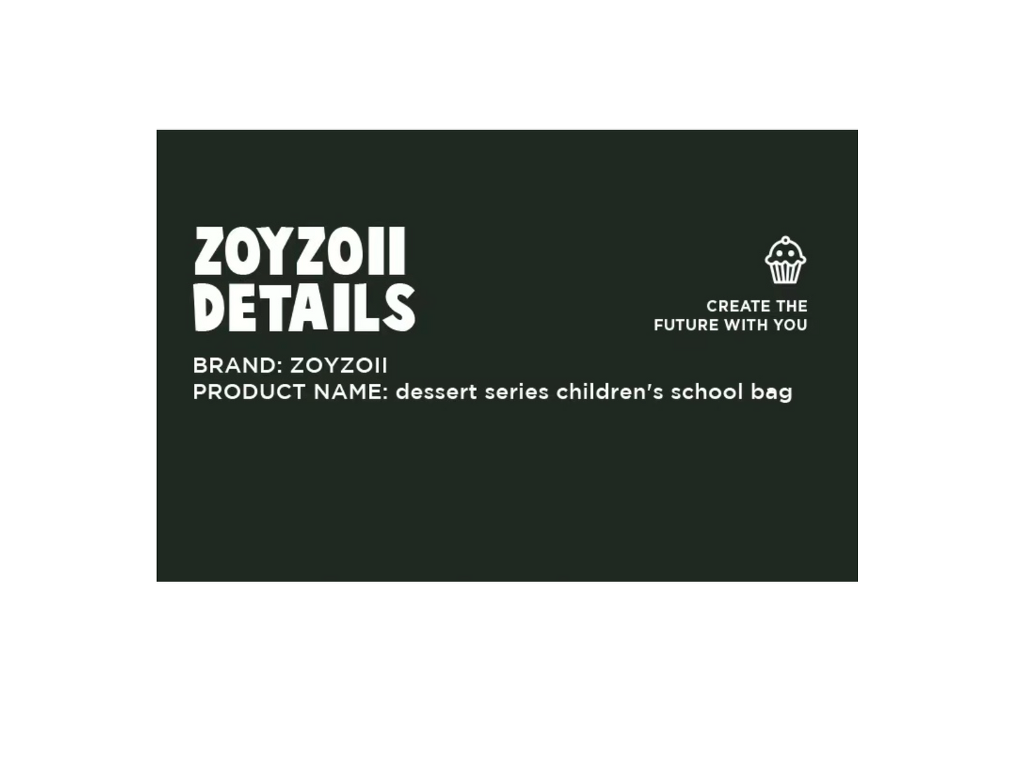 Children's School Bag Zoyzoii